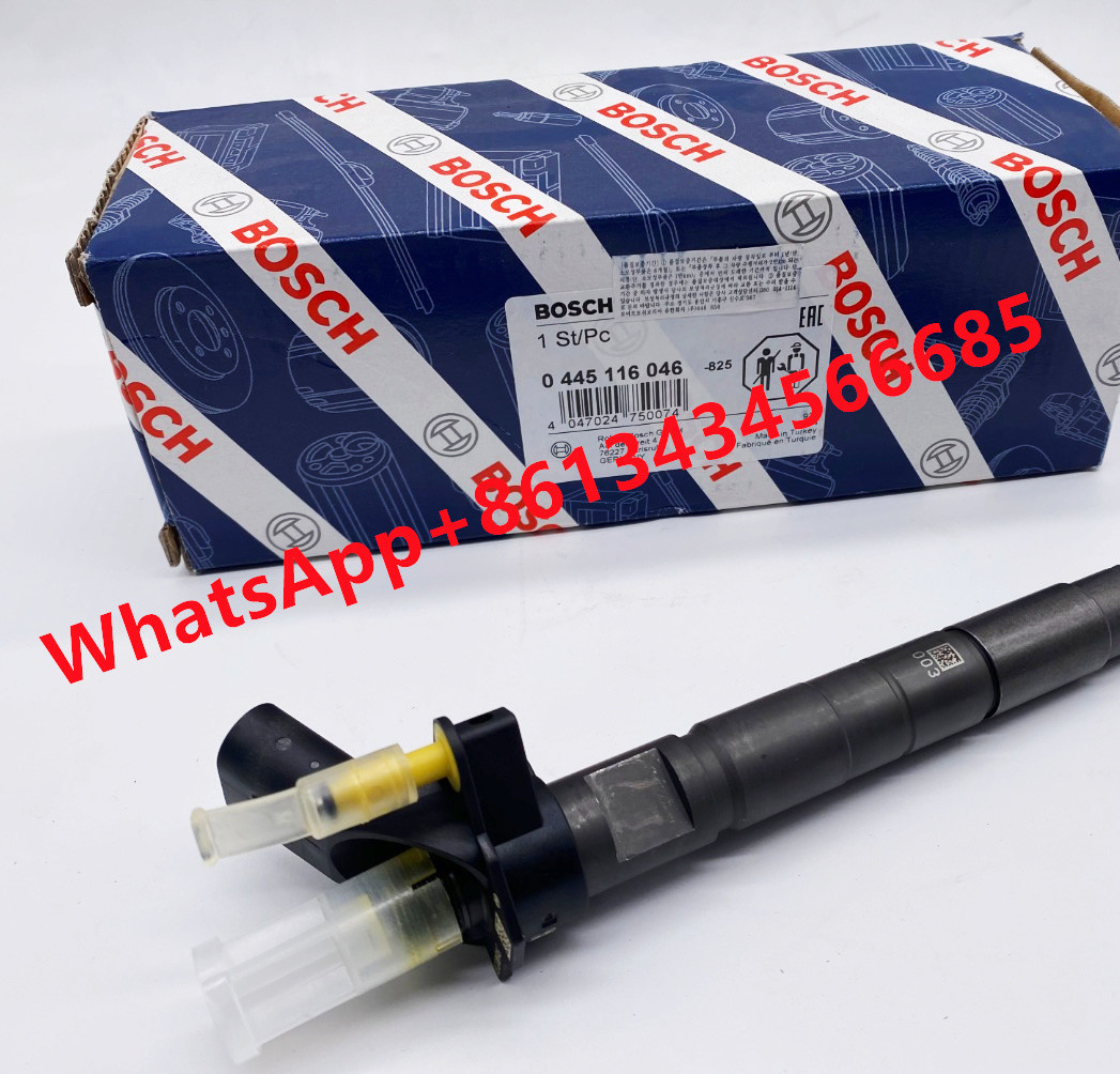 0986435424 Common Rail Fuel Diesel Injector For Volvo 0445116045 0445116046 31303409