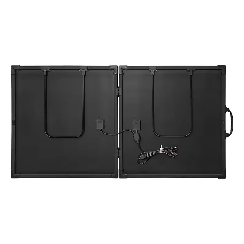 Folding Solar Kit AHONY eMobi F150W portable Mono Glass Panel for generator Home/Roof/Light/RV/Boat