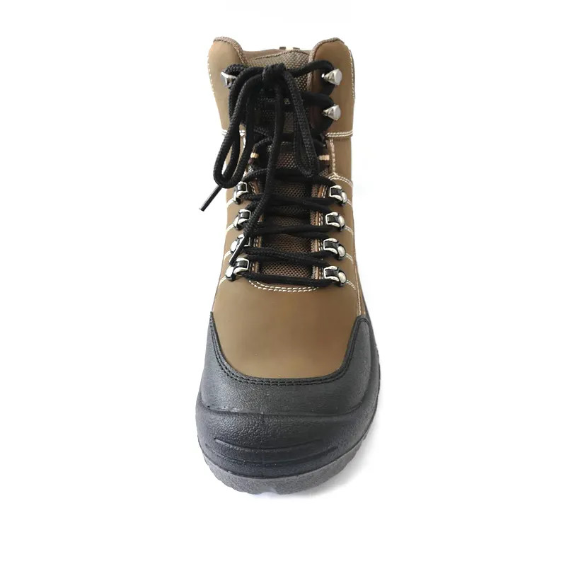 Heavy Duty Security Work Boots Brown Mens Waterproof Non Slip Shoes
