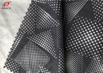 Sports Wear Weft Knitted Fabric Printed 4 Way Lycra Fabric For Swimwear Trunks