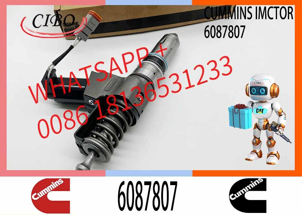Auto Parts Diesel Fuel Injector 4307516 6087807 3080931F For CUMMINS N14 diesel engine