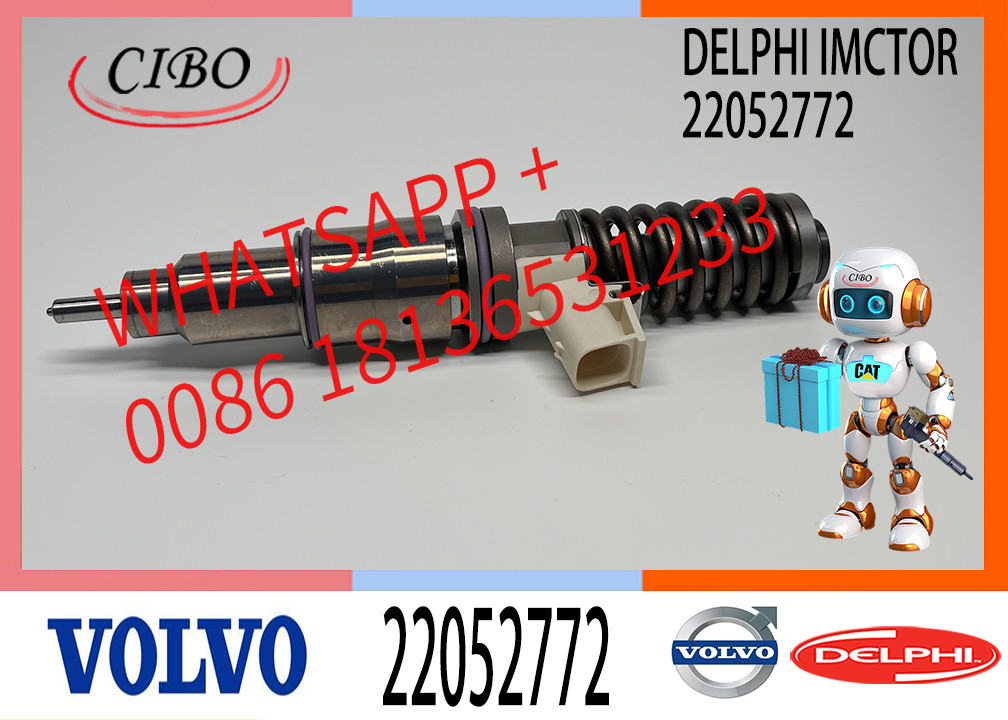 Diesel Engine Fuel Injector BEBE5L08101 BEBE5L08001 22717955 VOE22717955 22052772 For Vol vo MD16 Euro 6