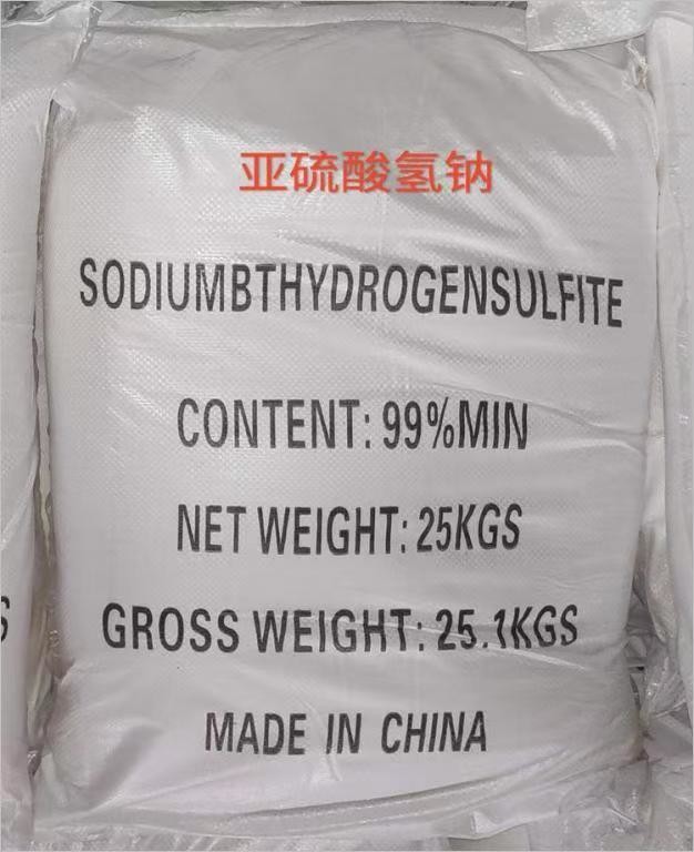 NaHSO3 Inorganic Raw Materials Sodium Bisulfite for Bleaching and Chemical Synthesis