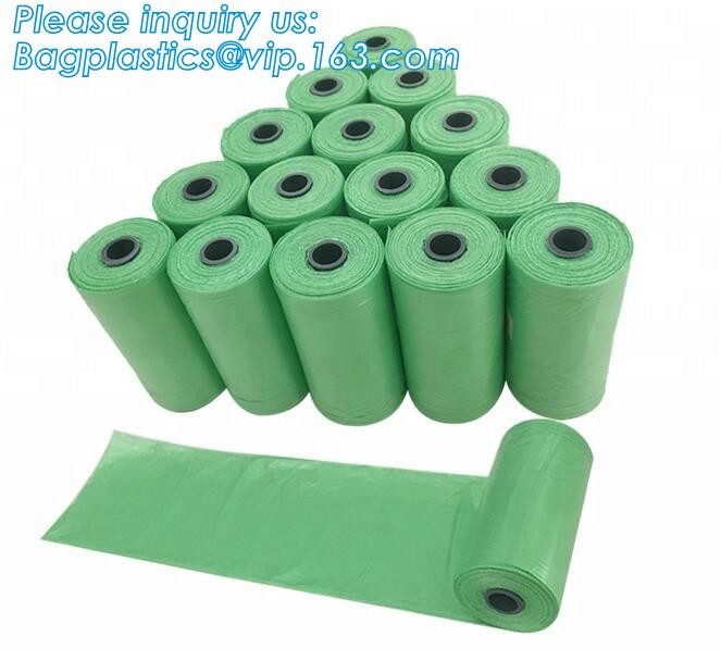 High Quality Eco-friendly Degradable Fashion With Printing Doggy Pet Dog Waste Poop Bags, Eco friendly pet dog waste poo
