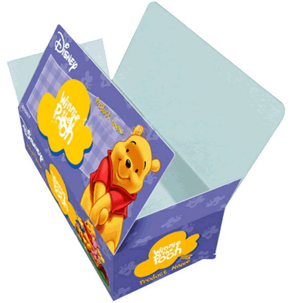 Beautiful Color Paper Box Packaging For Gift / Customized Print Folding Paper Box