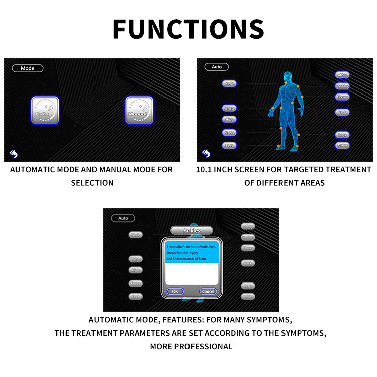 Air Pressure ShockWave Therapy Equipment CE Approved