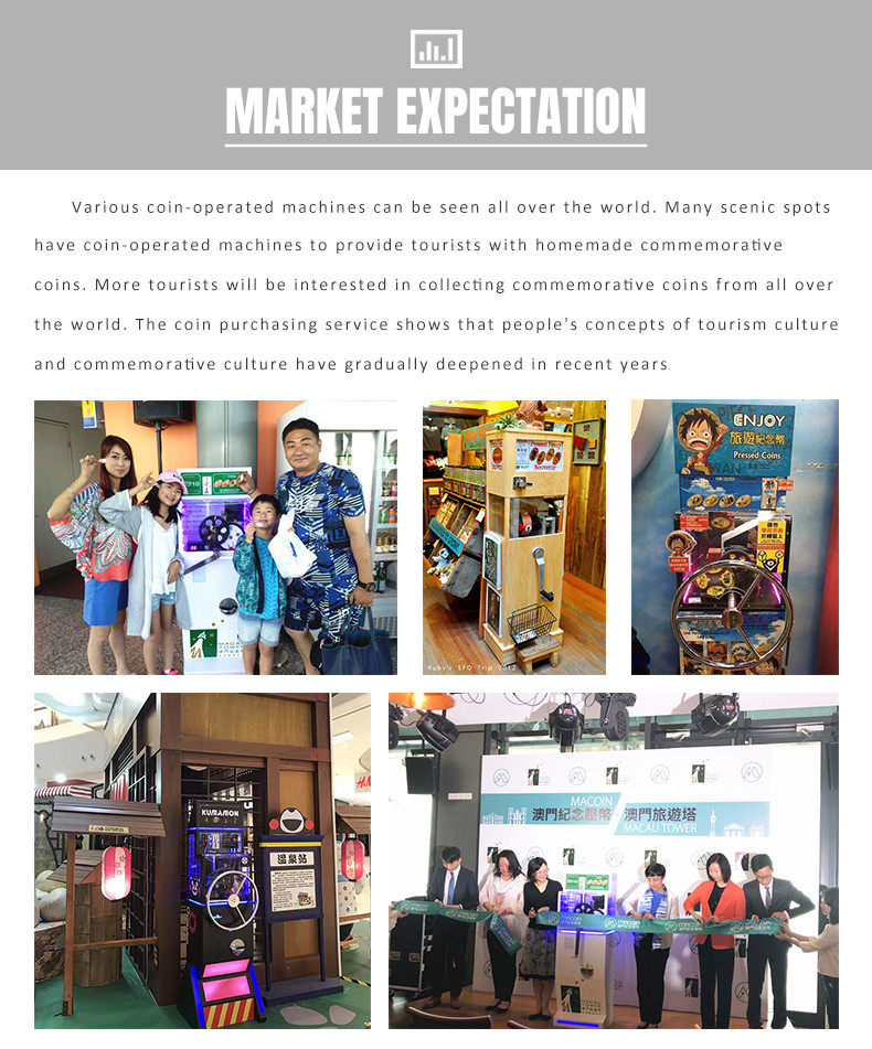 Penny Souvenir Press Machine Oem Manufacturer Factory Souvenir Coin Diy For Tourist Attractions