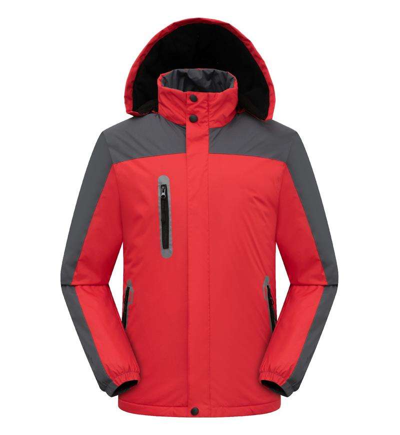Plus Size Waterproof Outdoor Jacket Warm Cotton Softshell Windbreaker