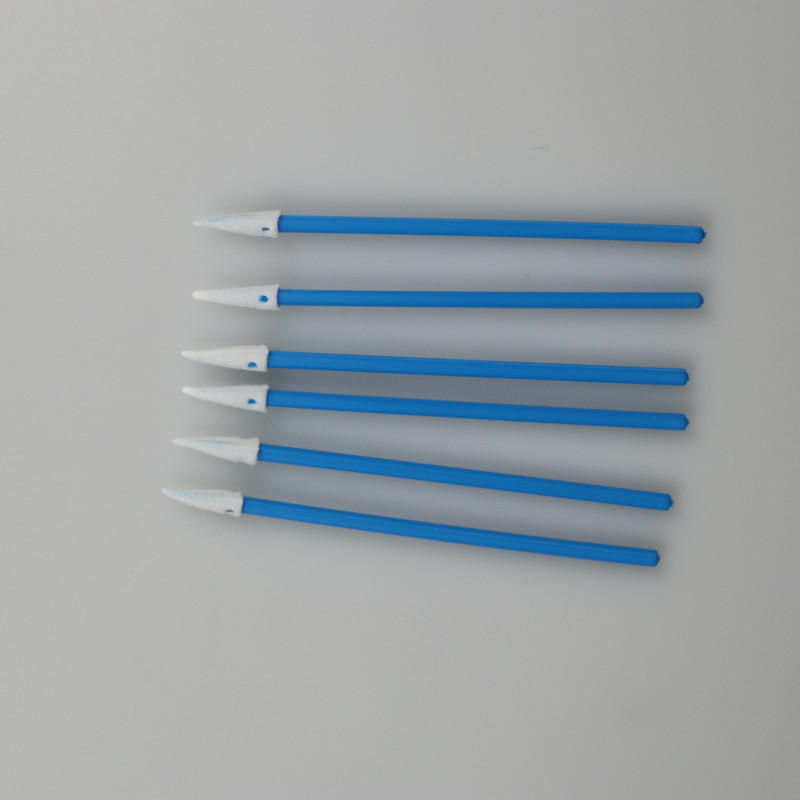 Remove Flux Residue And Excess Materials Pointed Foam Tip Swabs 76mm