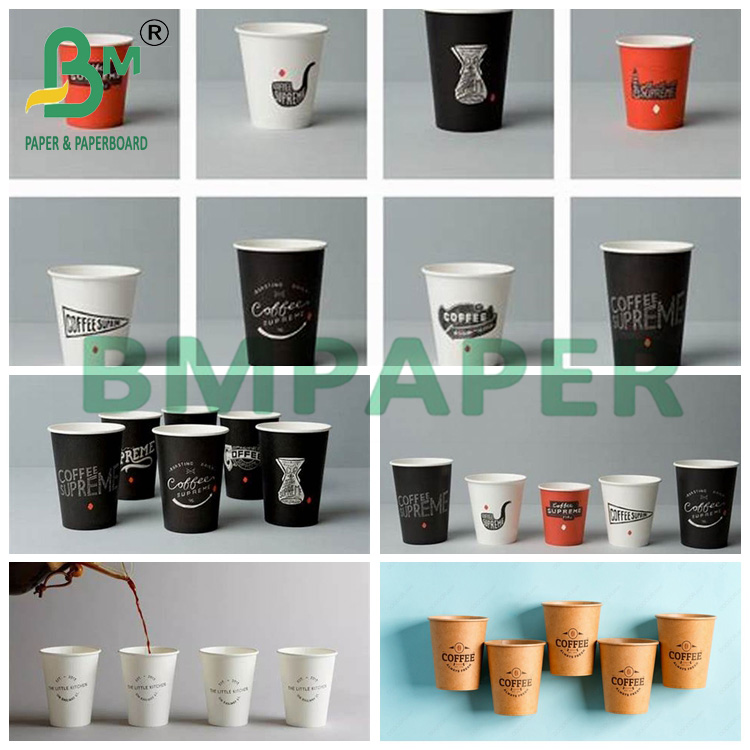 280g Cup Stock Paper Board One Side PE Coated Food Grade Card