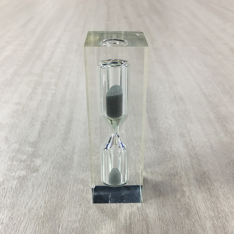 Clear Acrylic Hourglass 2 Hour Sand Timer For Home Pendulum