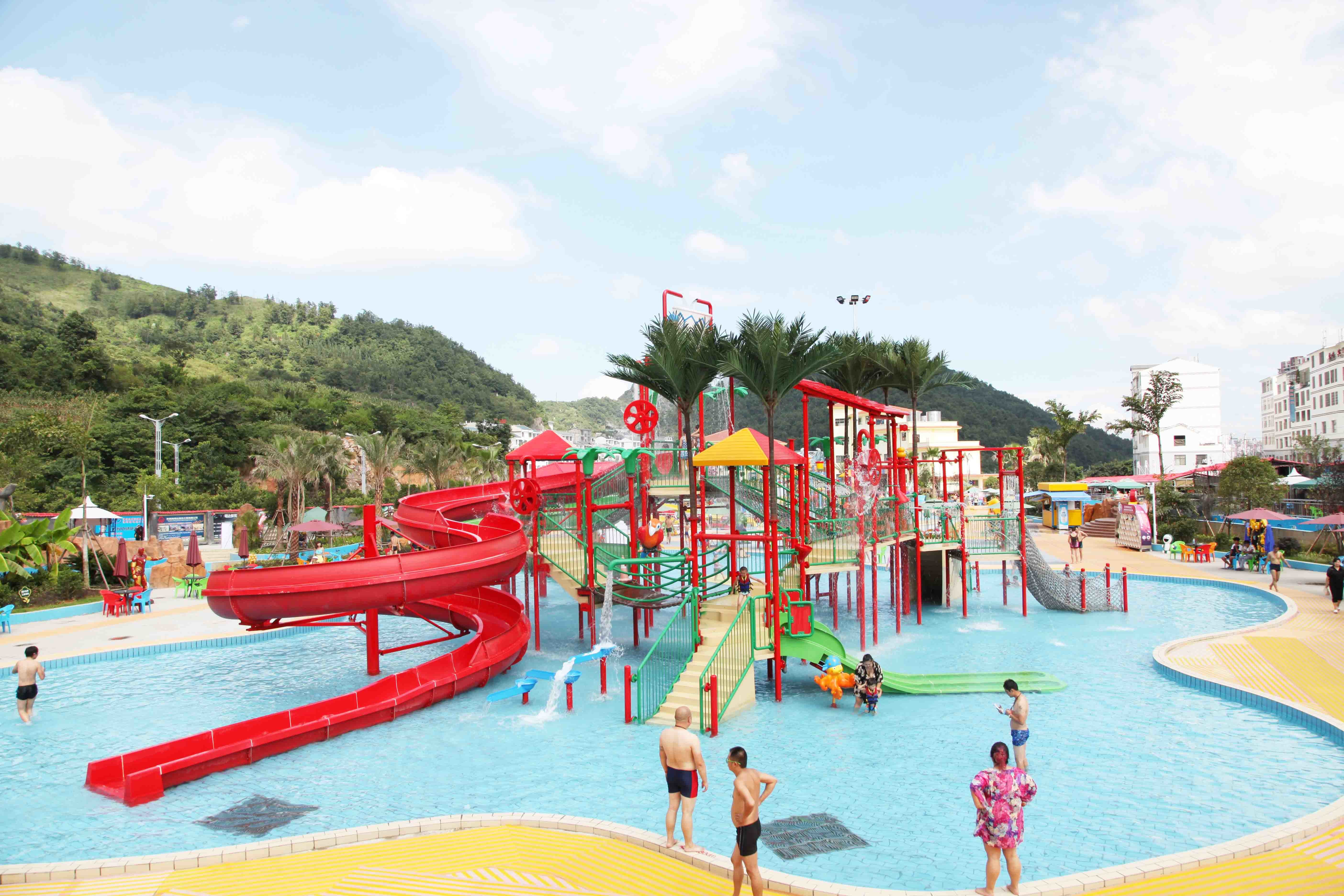 Children'S Outdoor Play Equipment , Commercial Playground Equipment SW-AB IV