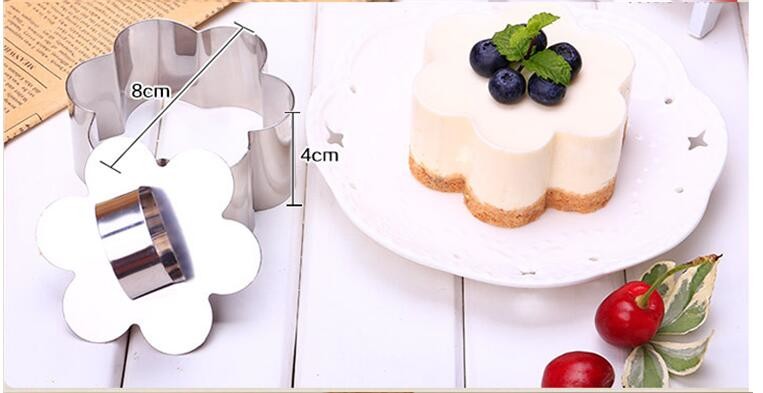 RK Bakeware China Foodservice NSF Stainless Steel Mousse Cake Ring Pastry Cake Ring