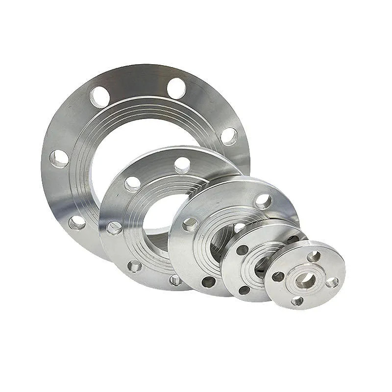 High Quality DN50 A105 Carbon Steel Plate Flange Welding Neck Slip On Perforated Plate Flange WN Flange Raised Face Pipe