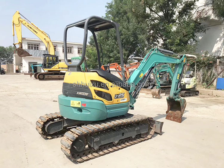 Second hand hydraulic crawler Excavator Kubota25 High quality/Used mini digger Kubota25 Japan origin cheap price