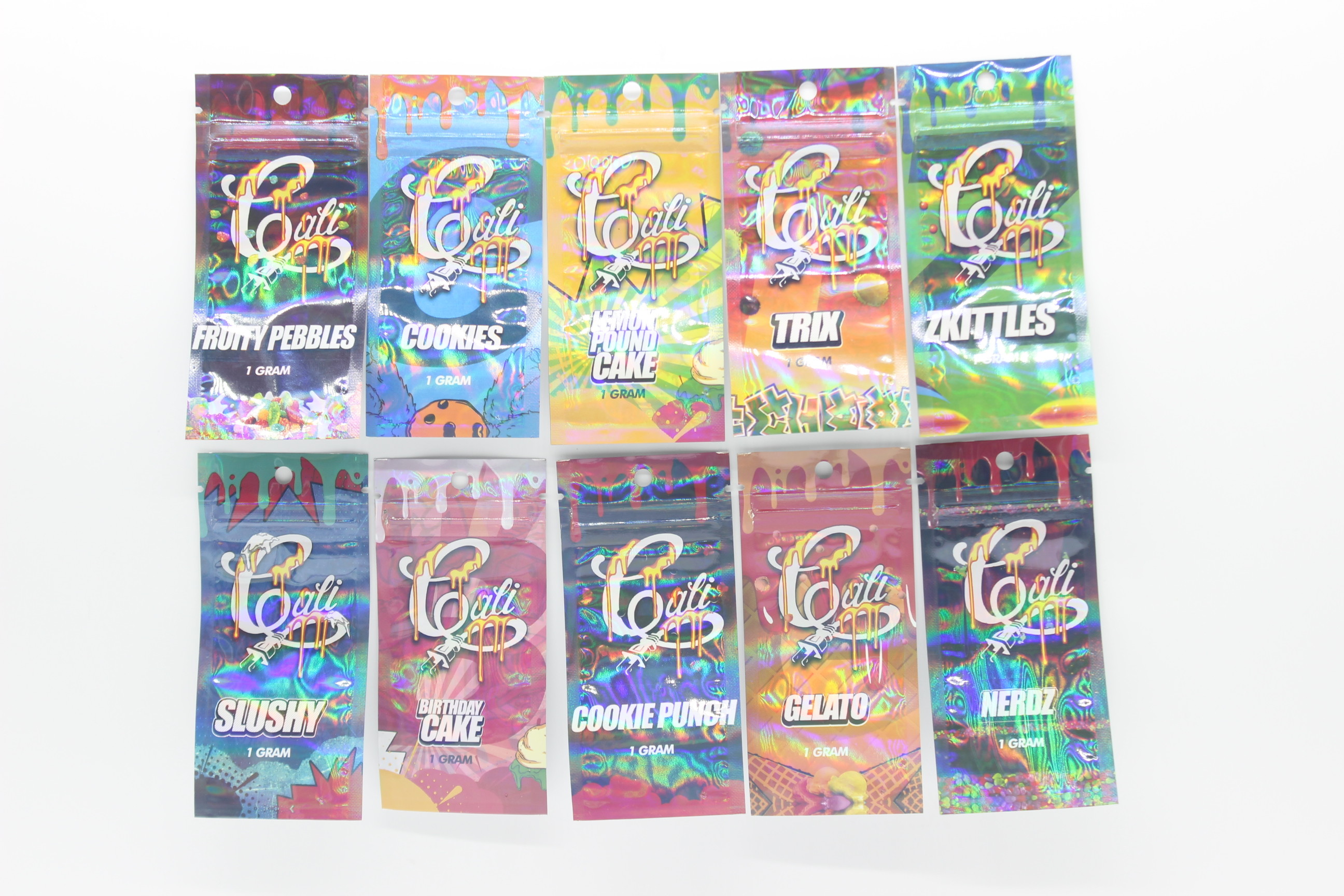 New E-Cigarette Oil Bag Nebulizer Yin And Yang Aluminum Foil ziplockk Plastic Bag Preheating Rod ziplockk Standing Bag