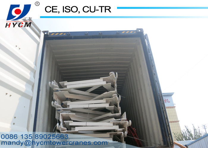 Overhead Crane Parts 3m Height Tower Crane Sections 100% Brand New Chip Mast Section