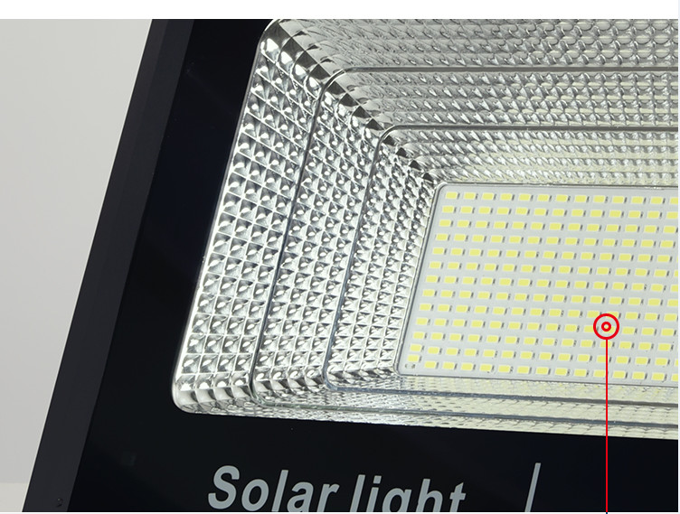 100 Watt IP67 Solar Powered LED Floodlights With Radar