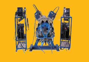 Easy To Operate Quick Action Pipe Welding Machine For Construction Works