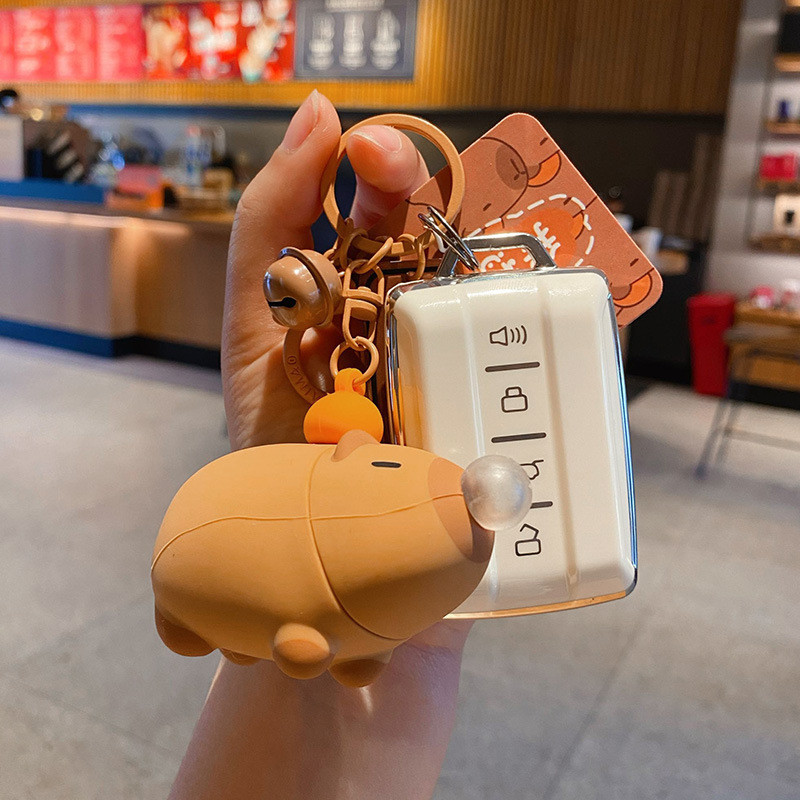 Vibrant Silicone Cartoon Keychain Tastless Tags for Personal and Office Goodie Bag Stuffer