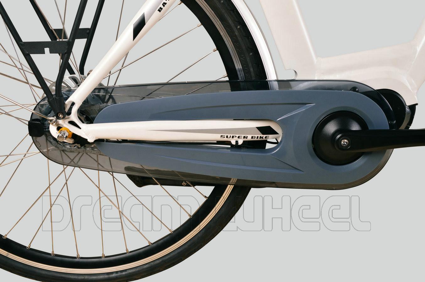 25km/H Mid Motor Electric Bike , Mid Drive Motor E Bike 36V 7.8Ah Battery