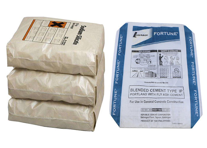 Laminated Polypropylene Valve 50Kg Cement Bag Square Bottom Low Density