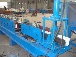 China Metal Roofing K Gutter Roll Forming Machine Low Noise Iso Ce Certification on sale
