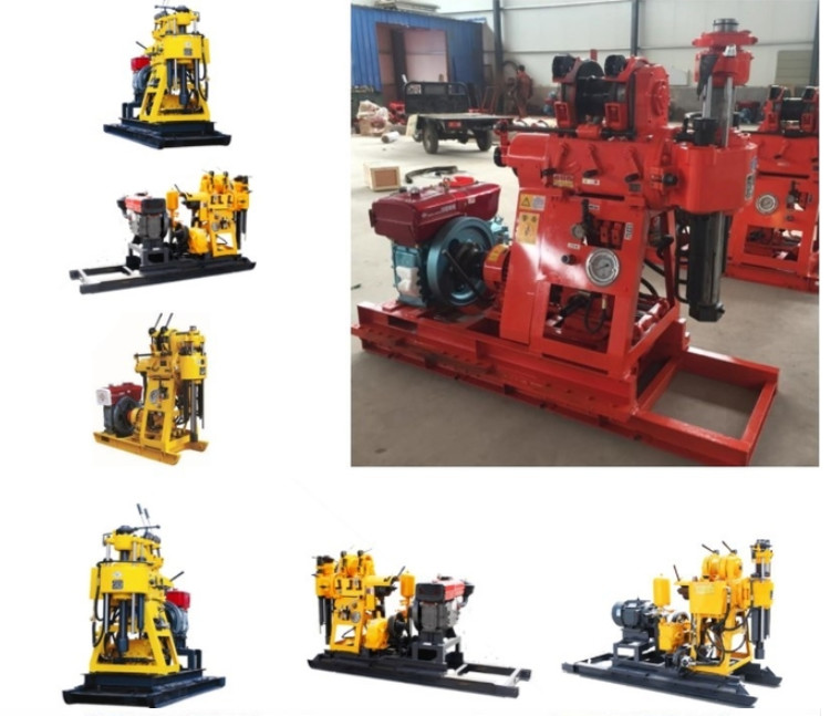XY-1 A Drilling Machine Borehole One Stop Solution For 130 Meters Depth Water Well Drilling