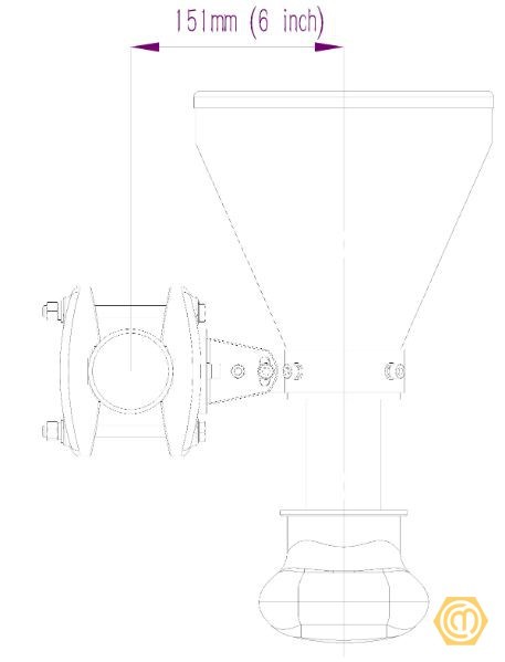 High Gain Microwave Horn Antenna For Wireless Ptmp Communication