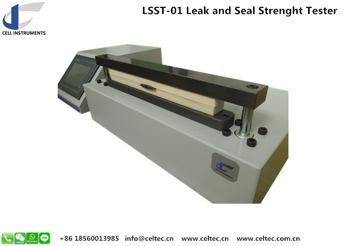 ASTM F2096 internal pressurization bubble tester Positive pressure leakage tester Tyvek pack testing machine