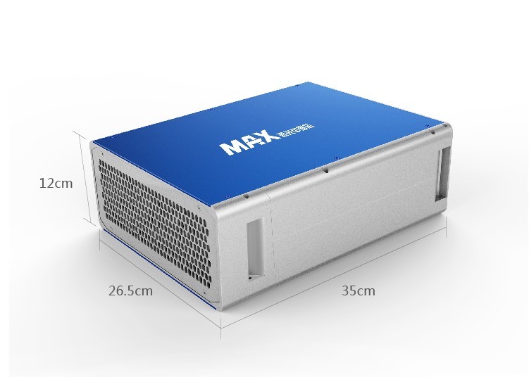 23 VAC 50W Fiber Laser Source , Fiber Optic Light Source Air Cooling Pulse Working Mode