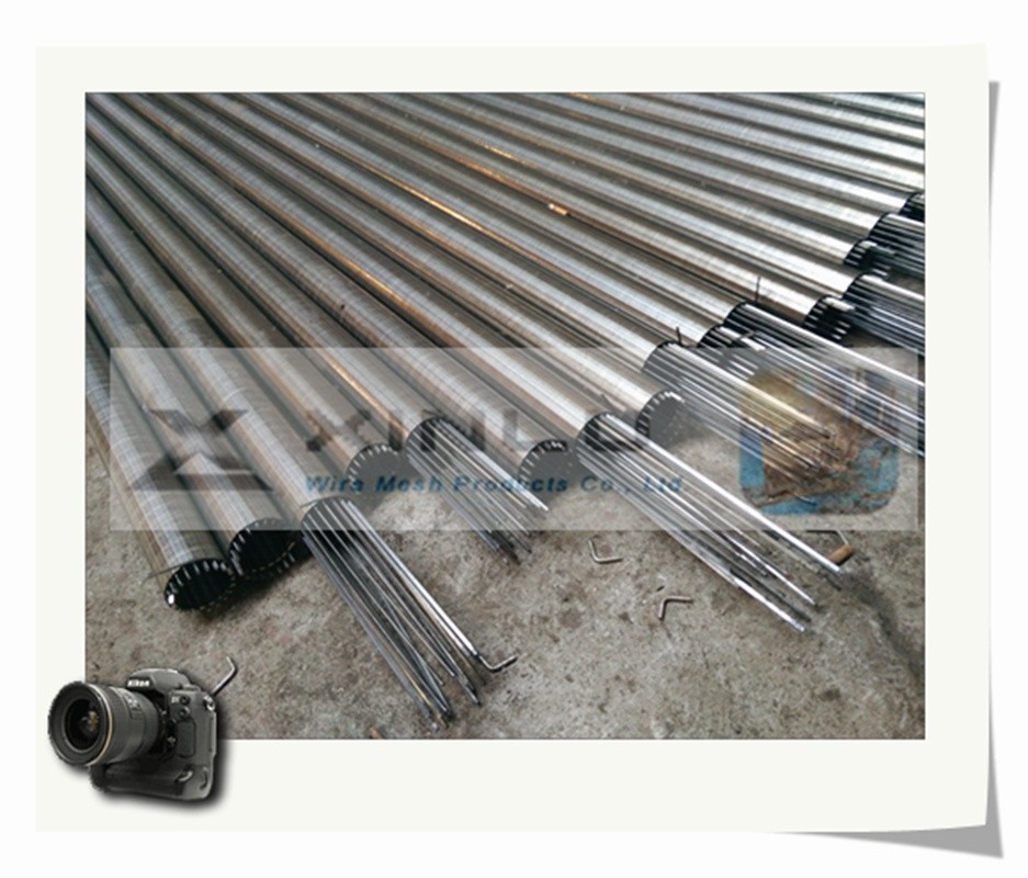 Easy Installation Carbon Steel Welded Pipe Anti Pressure Pump Filter Water Well Pipe