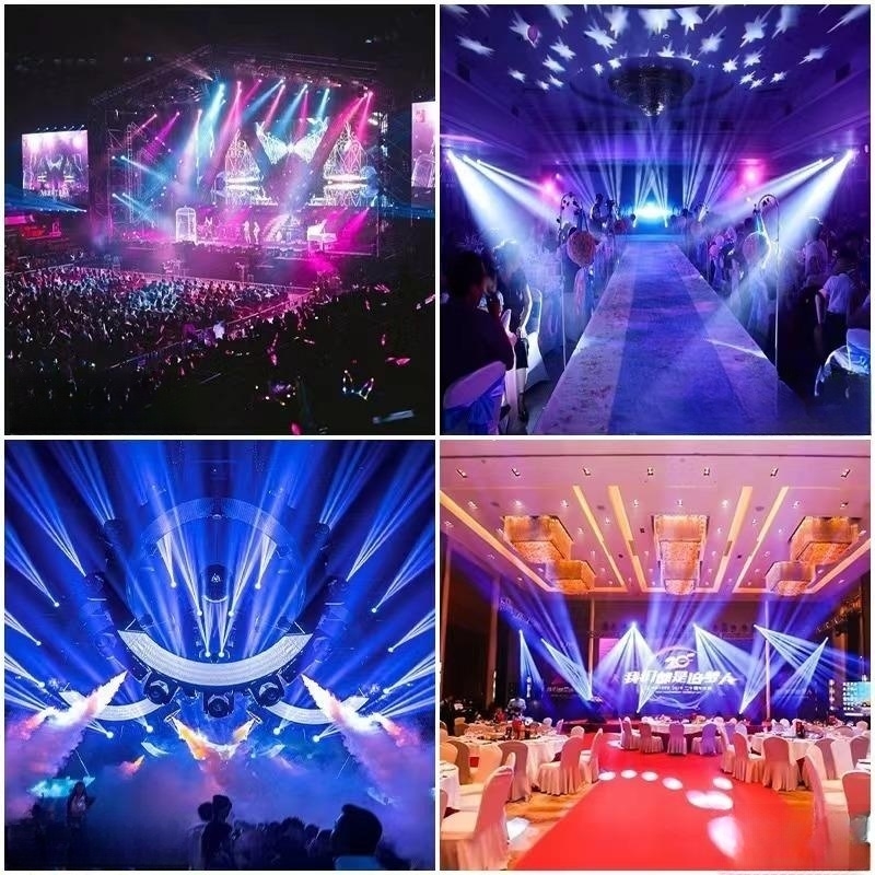High Power Moving Beam Head Lamp 19pcs 15W RGBW 4IN1 LED 3- for Outdoor Stage Lighting