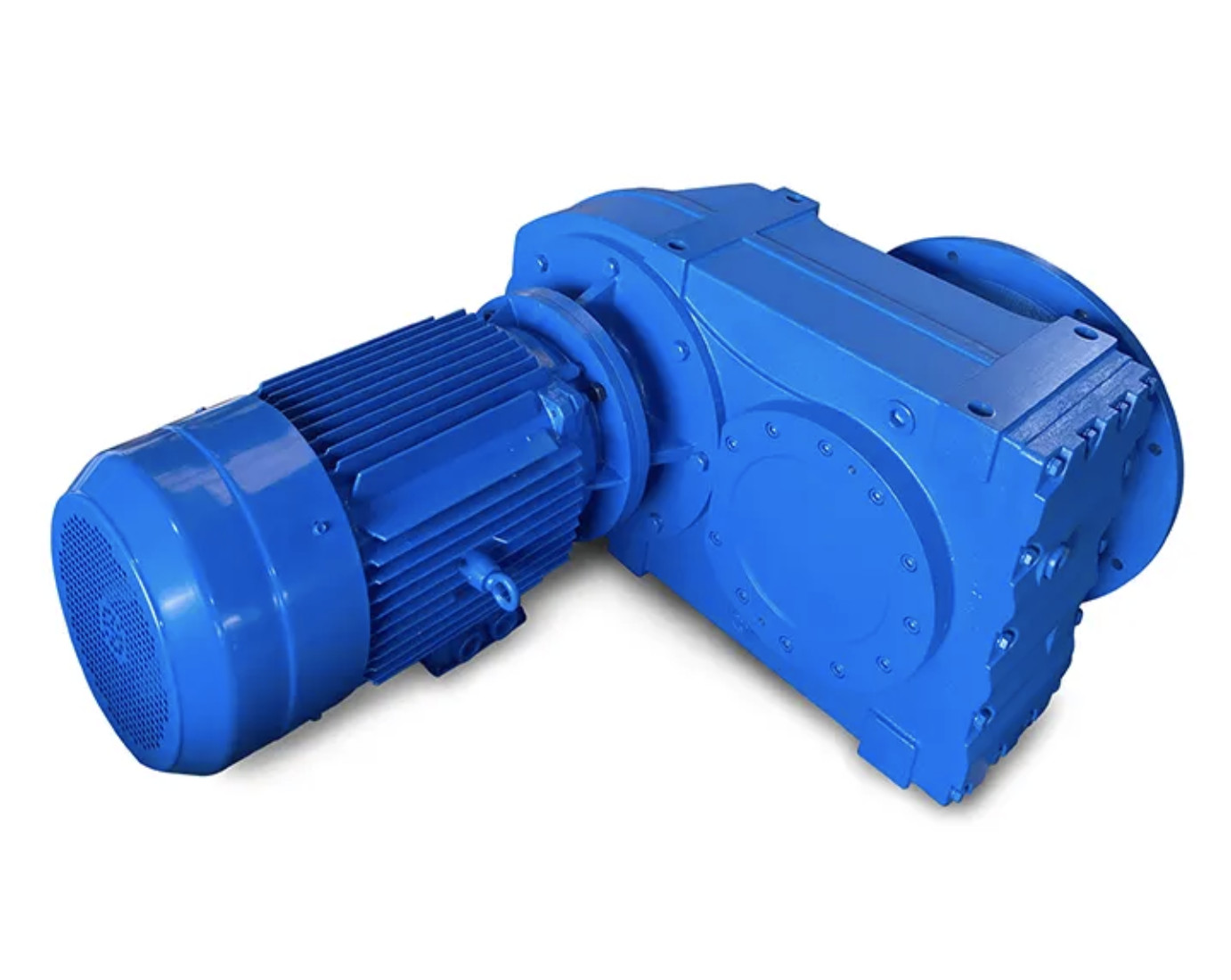 1000rpm F37 Parallel Shaft Helical Gearbox Bevel Reducer Motor