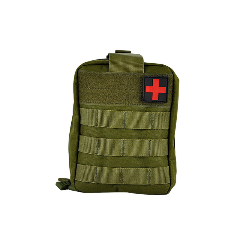 Tactical First Aid Combat Kit Bag Emergency Preparedness For Hiking Travellers