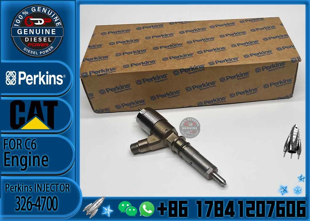 High Quality C6.4 Engine Fuel Injector CAT E320D 326-4700 326-4756 For Caterpillar Excavator Injector Parts