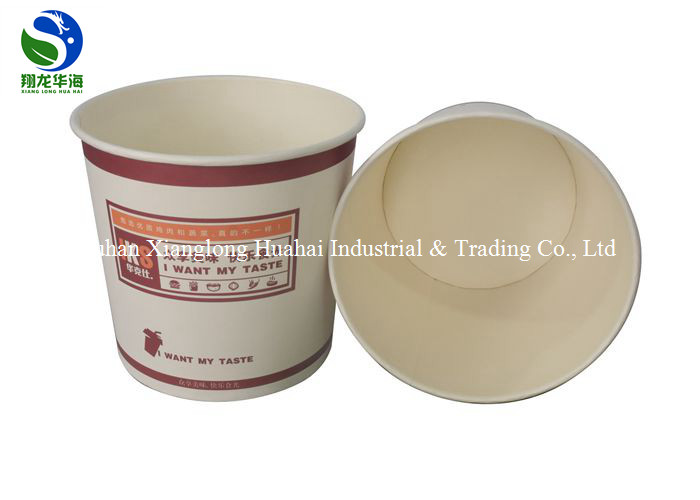 Wholesale Disposable Greaseproof Popcorn Bucket Cinema Party Customized Square Snack Chips Chicken Food Packaging Paper