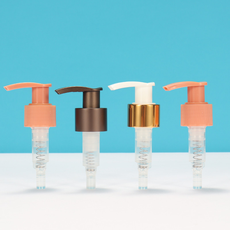 Inner Spring Plastic Lotion Pump Reusable Lotion Dispenser 1.00ml/T - 1.50ml/T For Body Washing