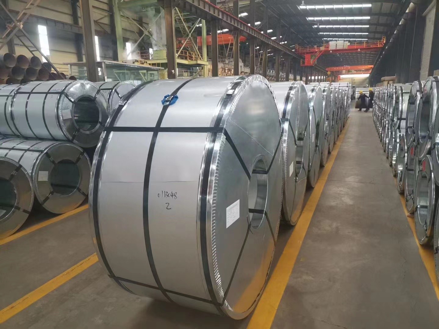 600-1250mm Galvanized Steel Coils 0.12 -2 .0mm Thickness