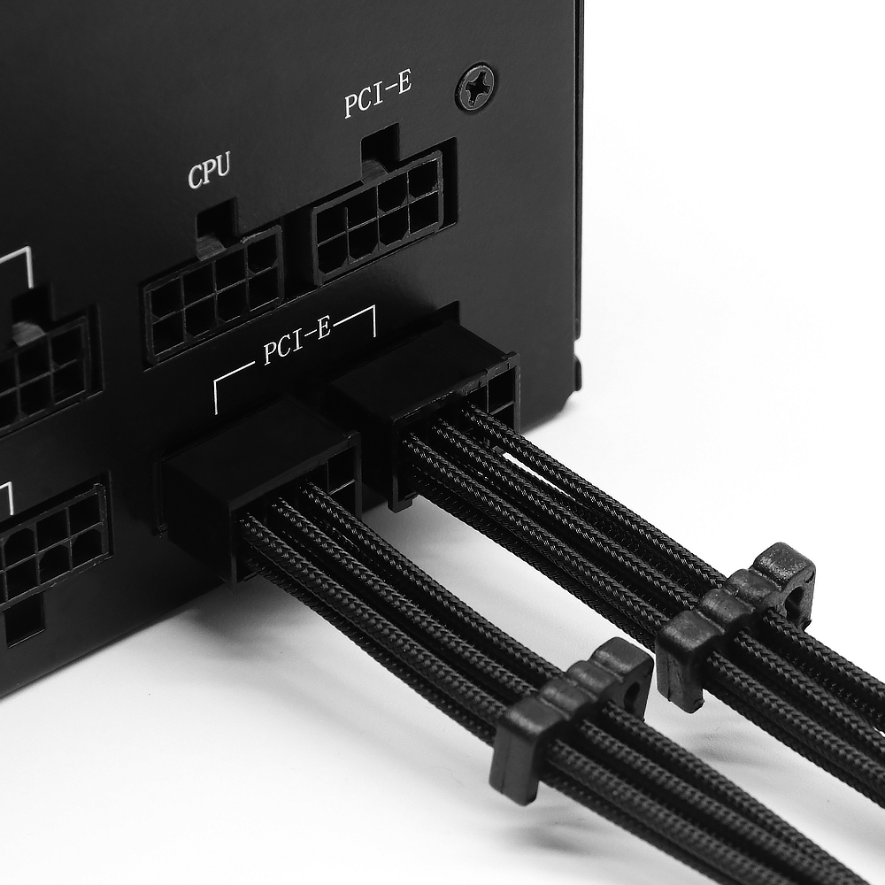 Power Extension Cord Kit PCIe Molex Micro-Fit 3.0 Connector for NVIDIA Ampere GEFORCE RTX 3070 3080 3090 Black
