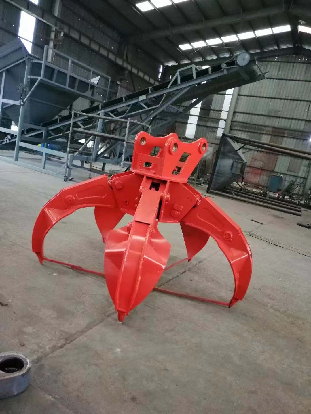 Remote Control 3-12 Cbm Electric Hydraulic Clamshell Grab
