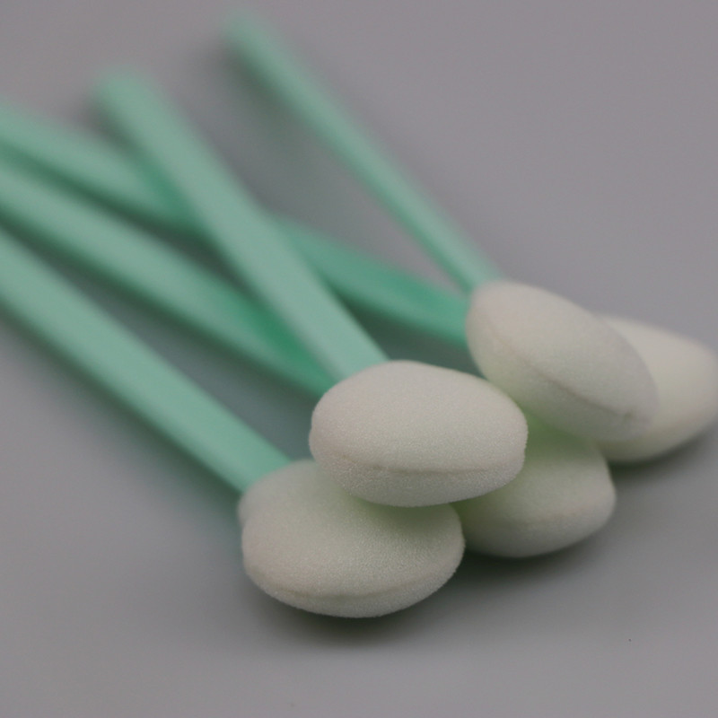 125mm Big Round Head Disposable Open-cell Sponge Cleanroom Swab