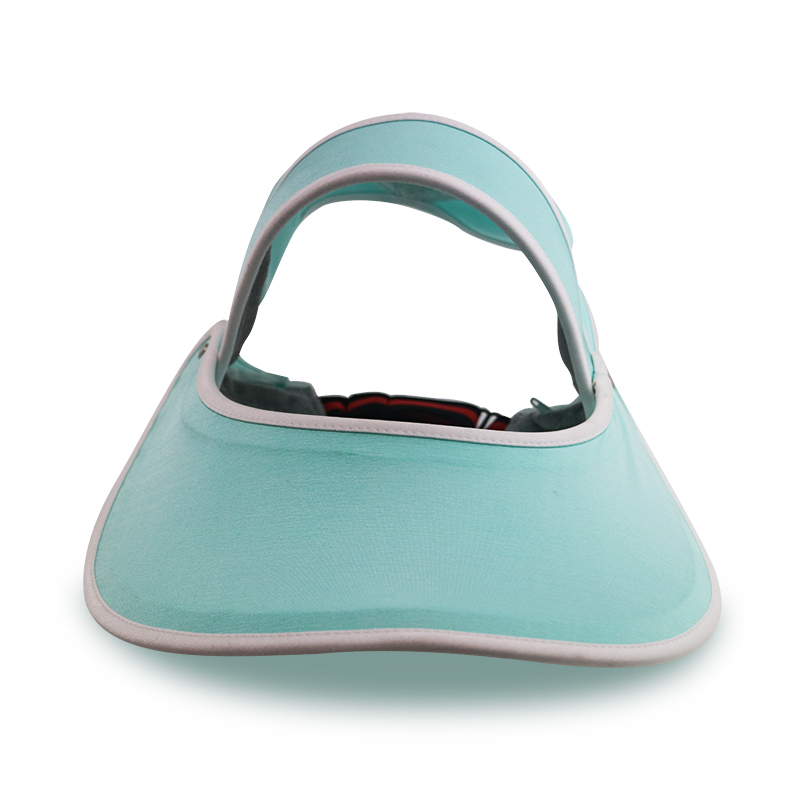 High Quality Custom Logo Plastic Pvc Sun Visor cap For women