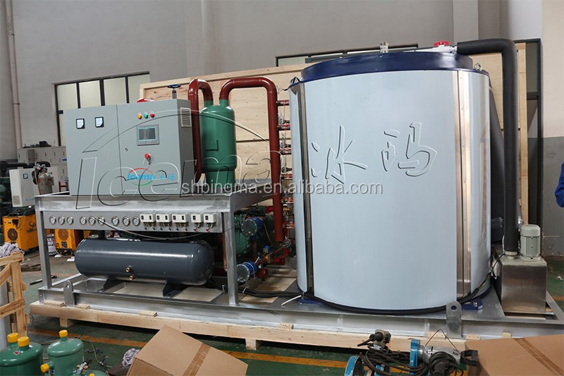 20 Ton Industrial Freshwater Flake Ice Machine 220V