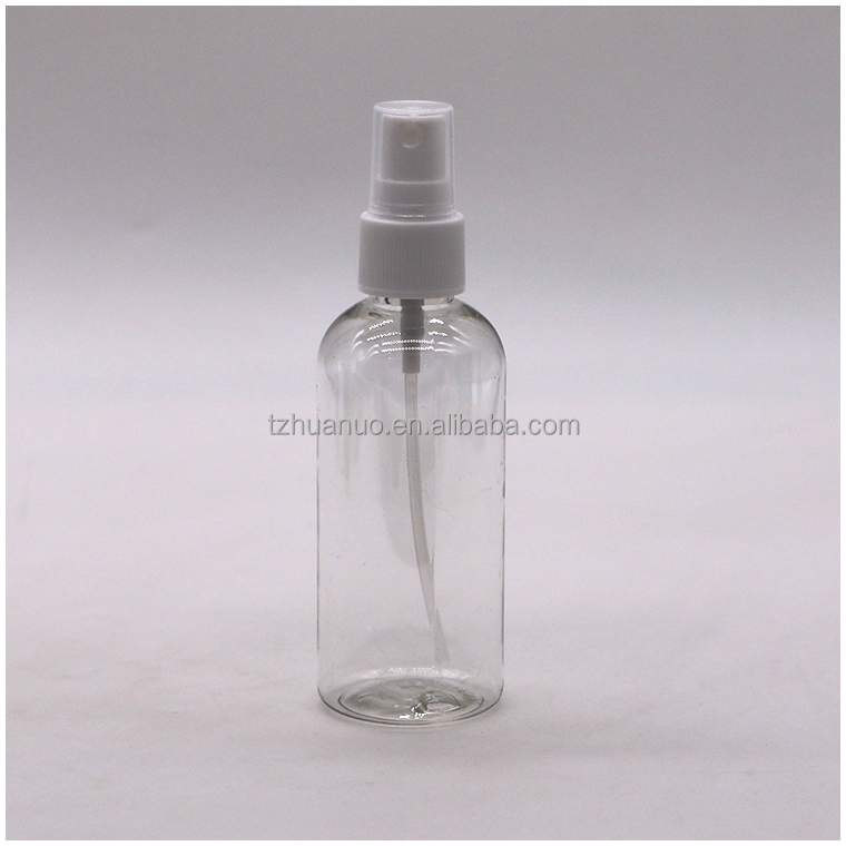 100mL PET Pump Bottle Plastic Spray Bottles for Alcohol Container Surface Handling