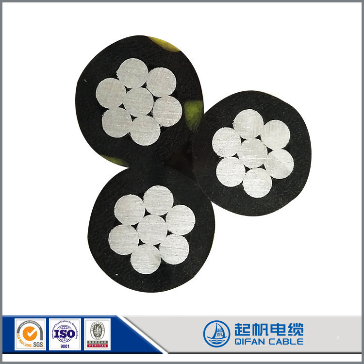 0.6/1kv Aluminium XLPE Insulated Twisted Aerial Bundle Cable Service ABC Drop Cable