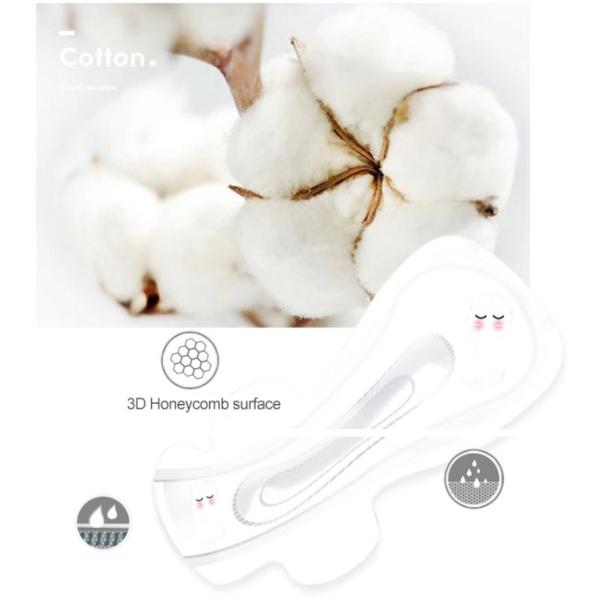 Disposable Skin Friendly Thin Wingness Natural Sanitary Pads