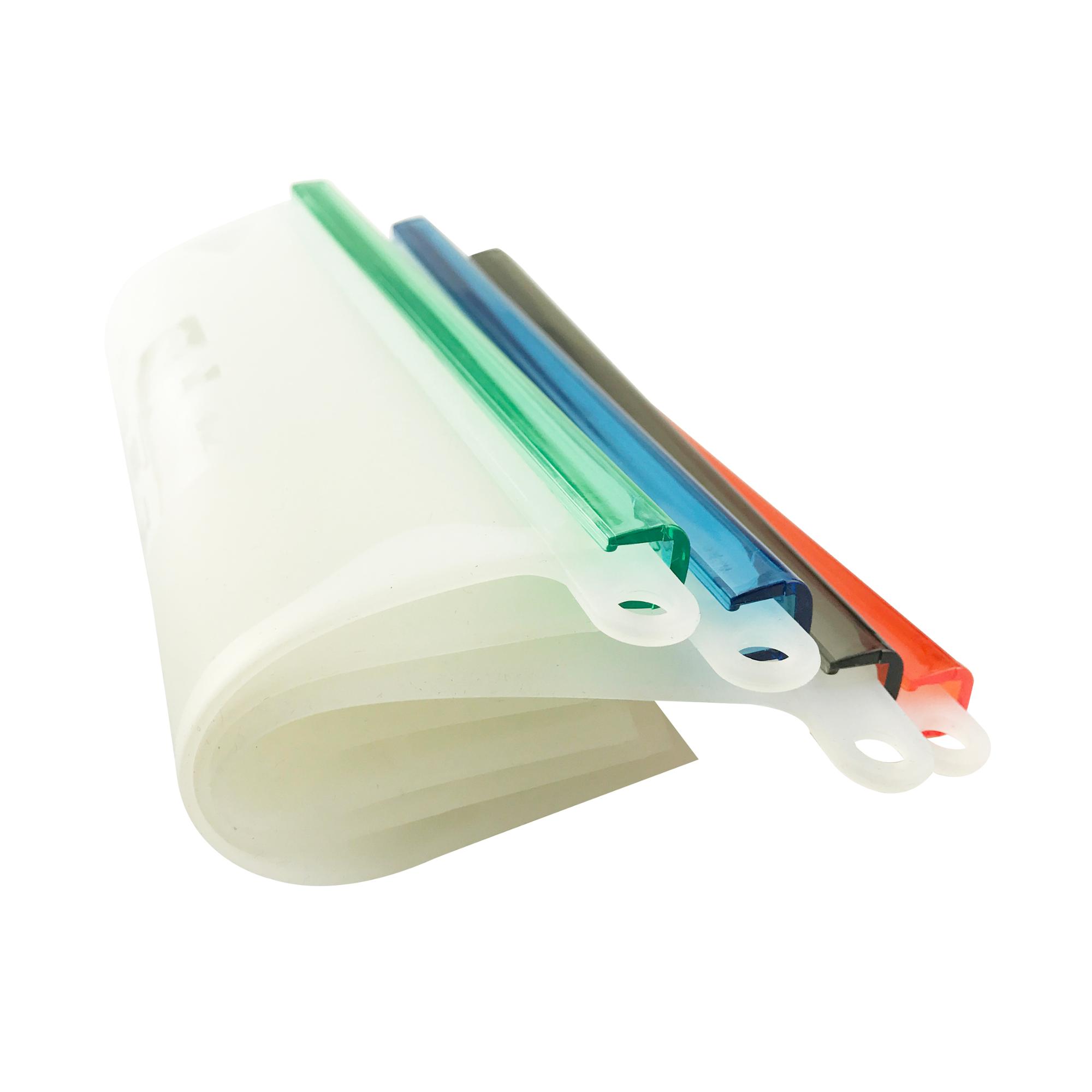 Reusable Silicone Insulated Freezer Airtight Fresh-keeping Leak-proof Food Bags
