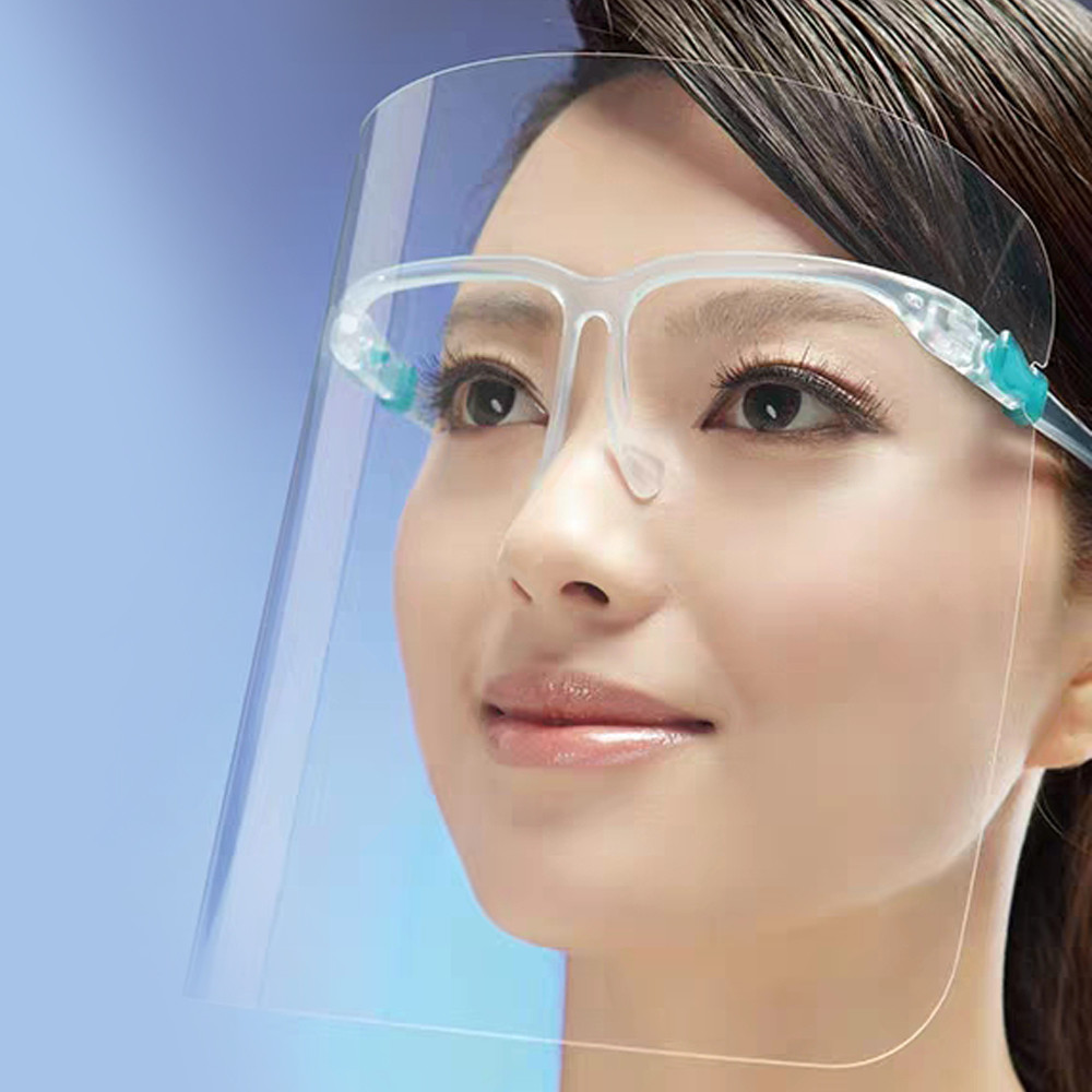 Transparent Protective PET Anti Fog Face Shield