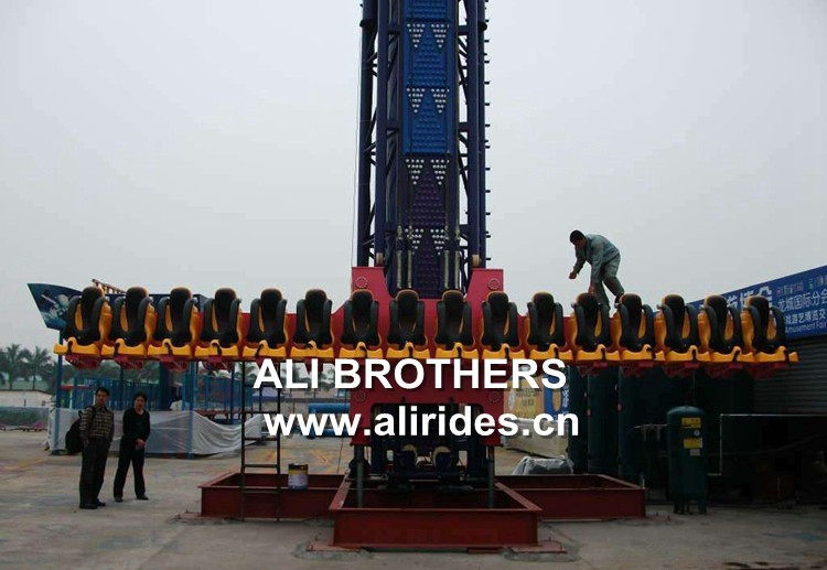 Thrill amusement park rides equipment Sky drop